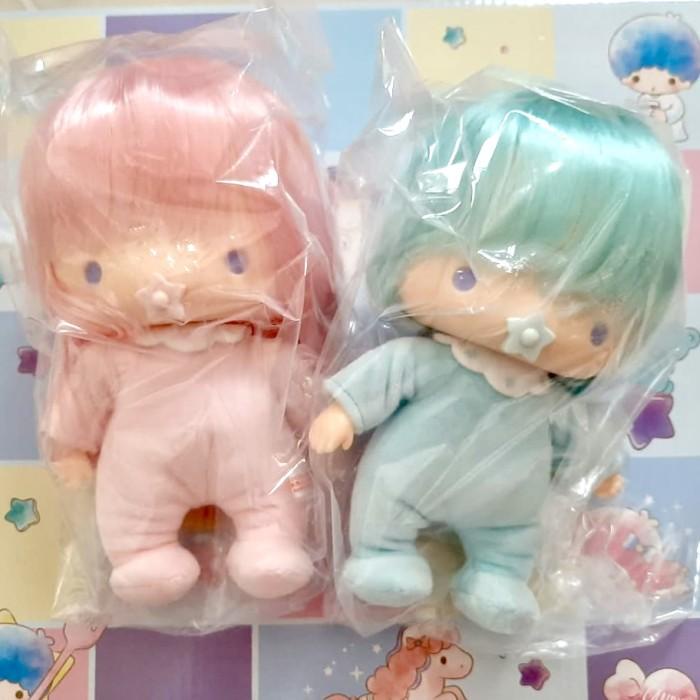Boneka Little Twin Stars Birthday Doll Set Sanrio Original
