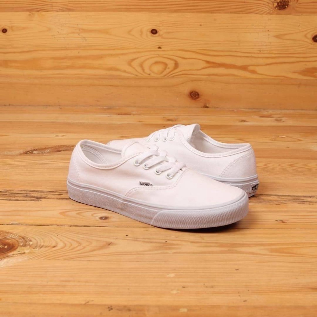 Sepatu Vans Slip on Classic White Pria Wanita Original