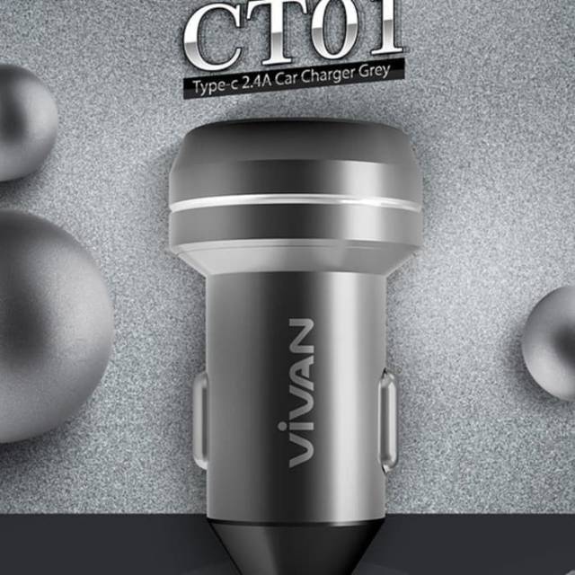 Car charger Vivan original CT01 fast CHARGING