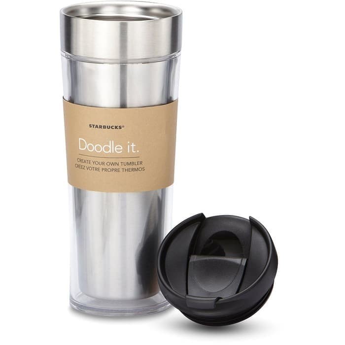 Tumbler Starbucks Doodle It
