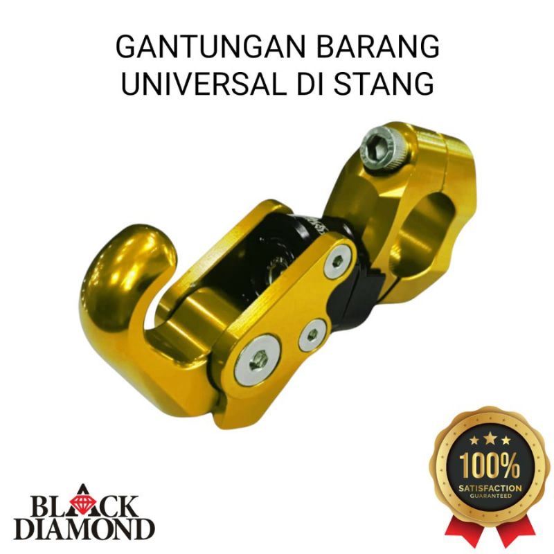 Gantungan Hook BLAKC DIAMOND PCX 150 /PCX 160 / ADV 150 / ADV 160 Original BLACK DIAMOND