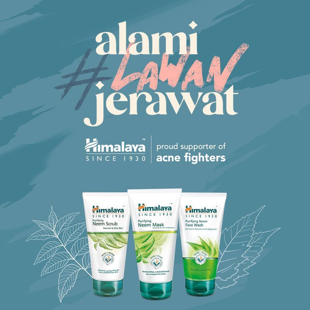 `ღ´ PHINKL `ღ´ himalaya neem face scrub Buy 1 GET 1 scrubbing peeling wajah angkat daki sel kulit mati bekas jerawat noda hitam