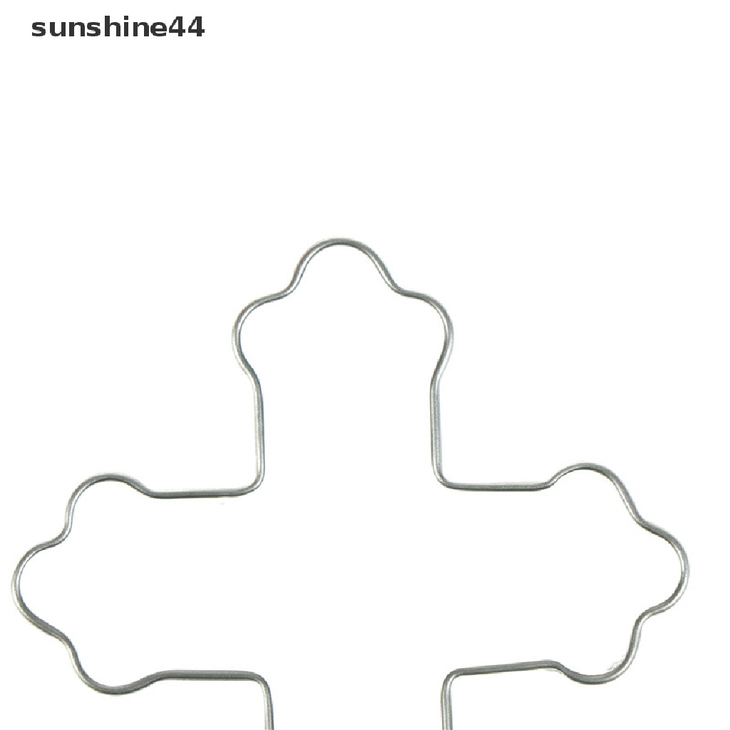 Sunshine Cetakan Biskuit / Cookies Bentuk Salib halloween Bahan stainless steel