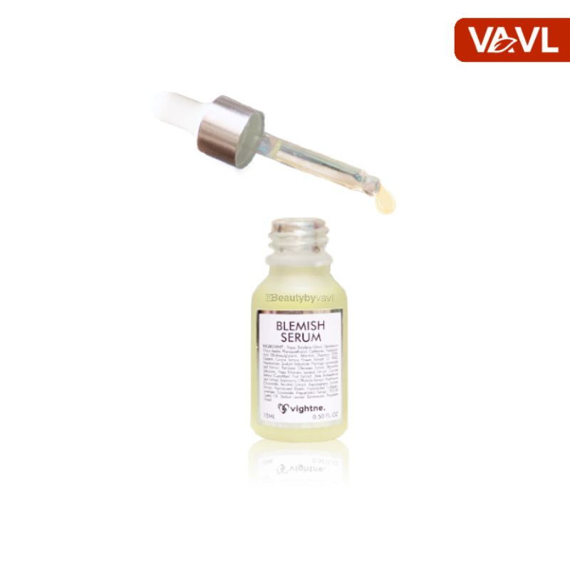 [COD ] VAVL BEAUTE VIGHTNE VAVL BLEMISH SERUM ( FREE GIFT )
