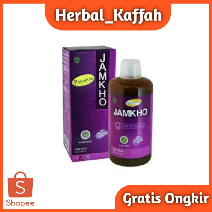 Jamkho 500 ml original  jamu kolesterol  jamu obat herbal kolesterol asli 100% original