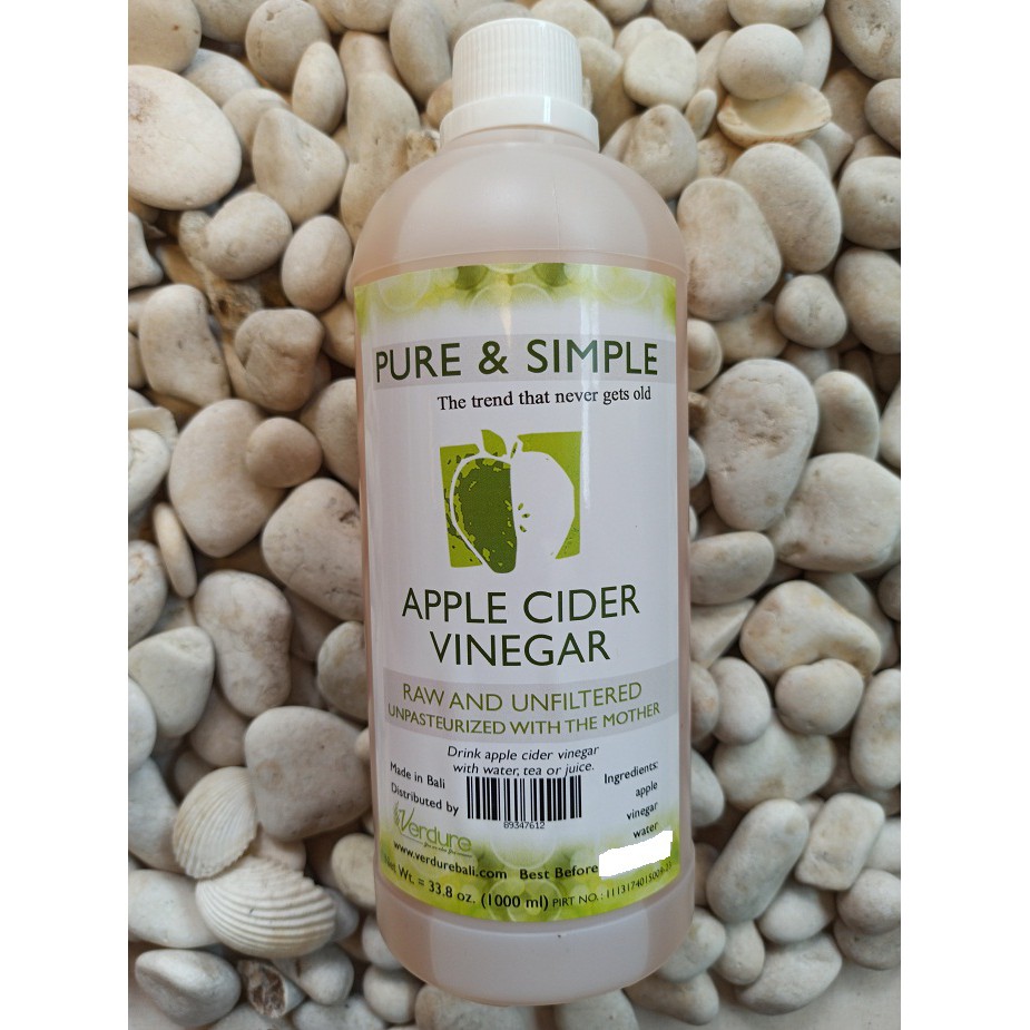 

Verdure Apple Cider Vinegar 1 L / Cuka apel 1 liter