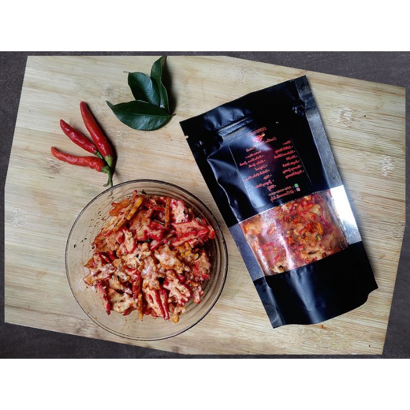 

sebring *seblak kering* pedas daun jeruk kemasan pouch