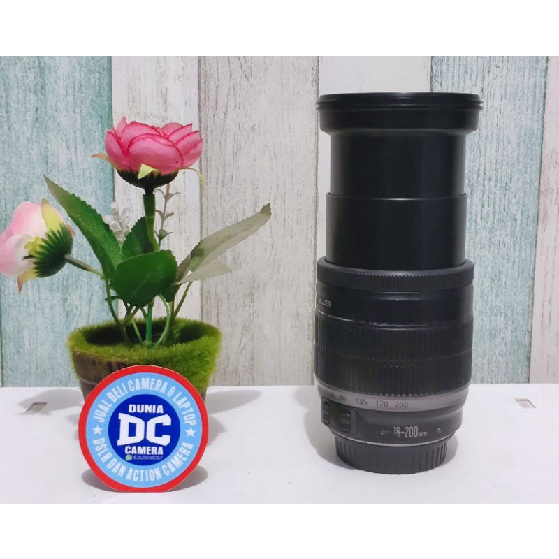 Lensa canon 18-200 mm