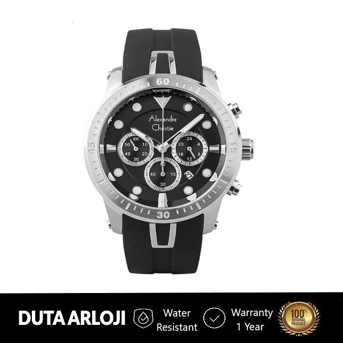 Alexandre Christie AC 6533 MC RSSBA Analog Chronograph Men Rubber