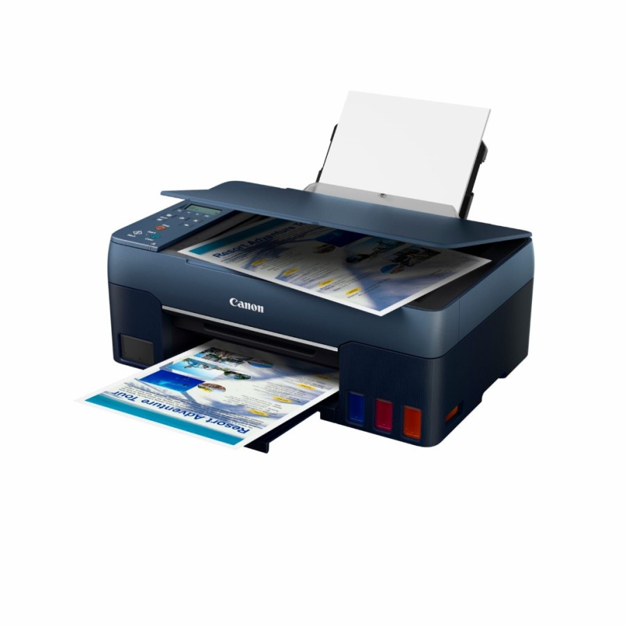 Printer Canon G3060 PIXMA G-3060 Print Scan Copy WiFi - TINTA ORIGINAL 100% GARANSI RESMI G 3060 GI-71 / BH70 / CH70 / MC-G02  - Ink Tank Infus