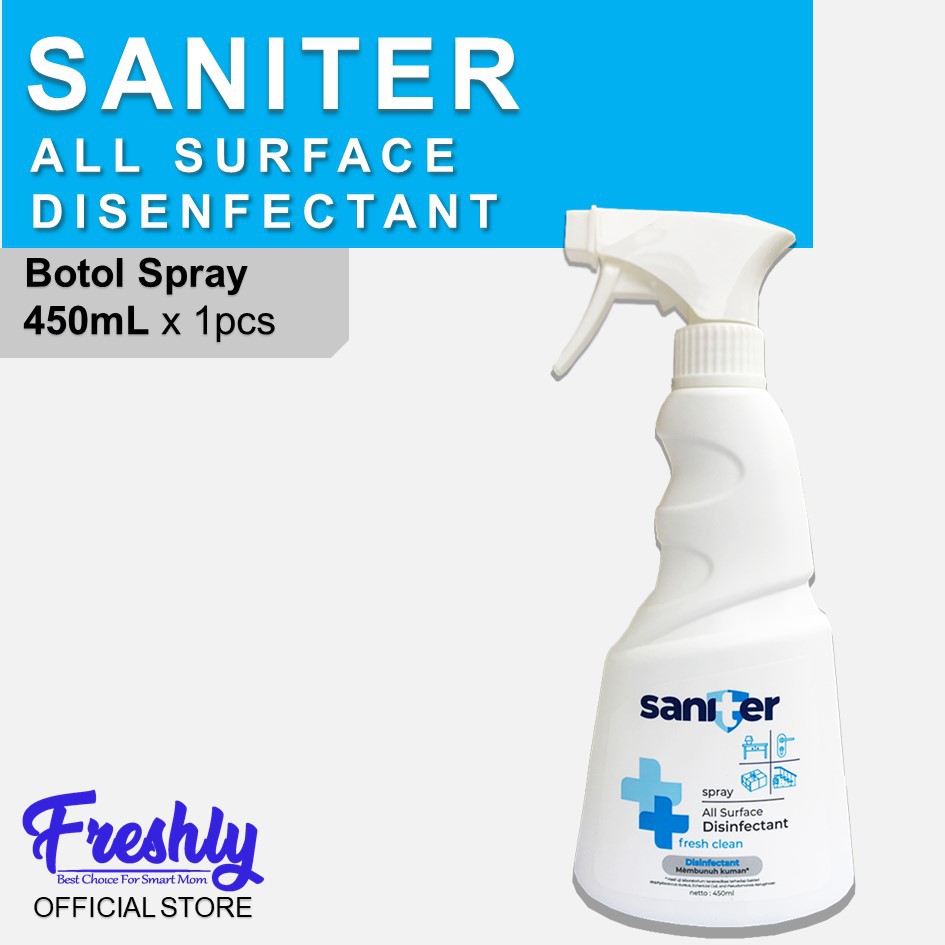 Saniter Spray All Surface Disinsfectant 450ml