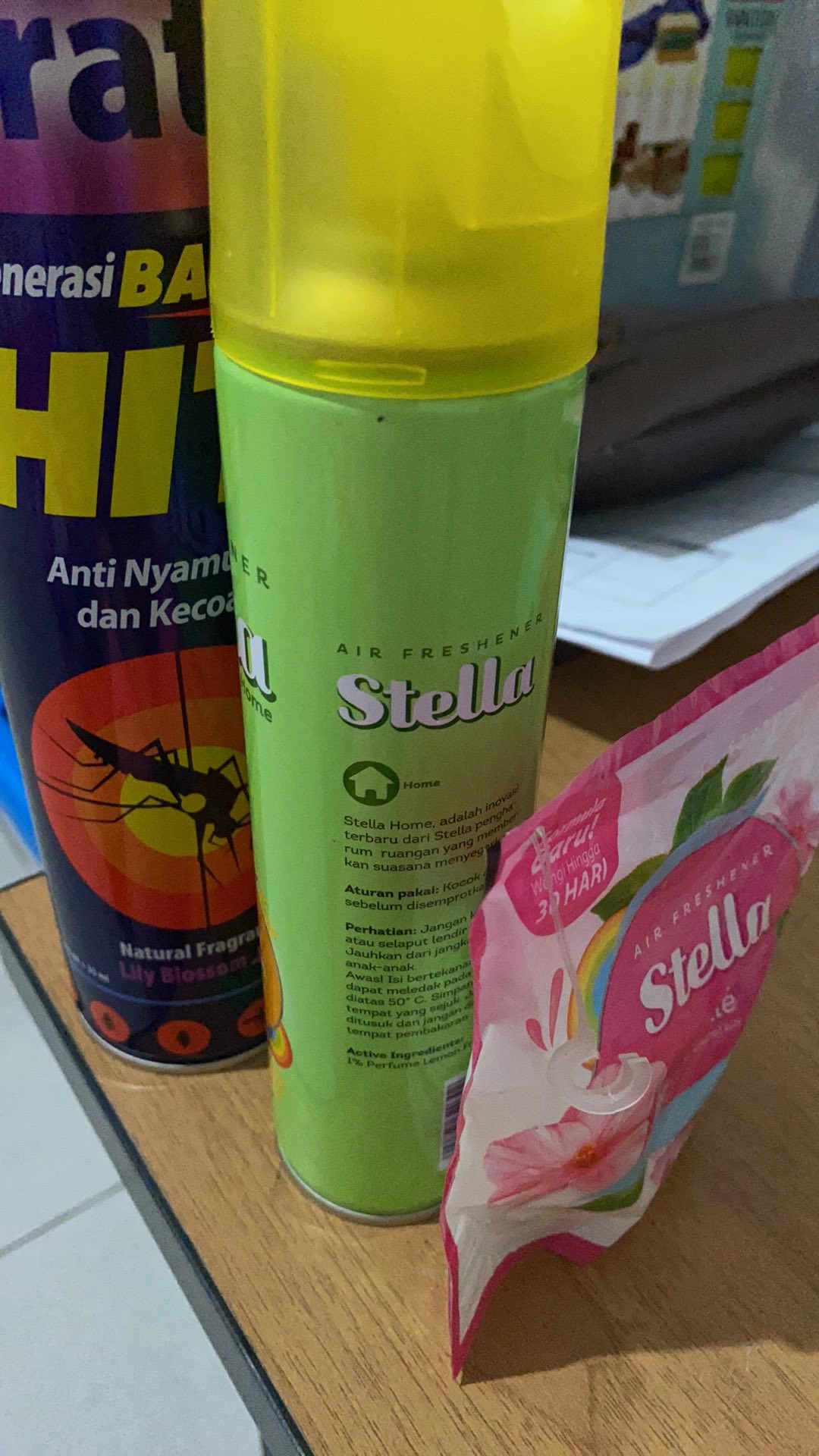 Stella Air Freshhener Home(kaleng 200 Ml)