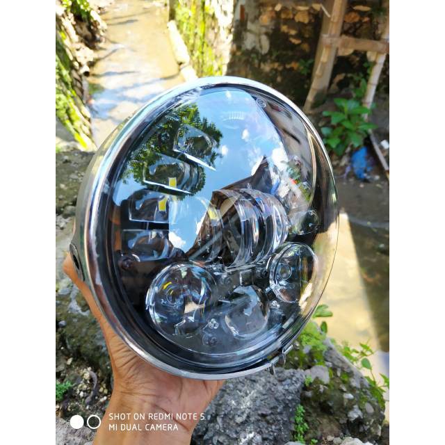 Reflektor lampu daymaker led 16 set batok l2g pres pabrik