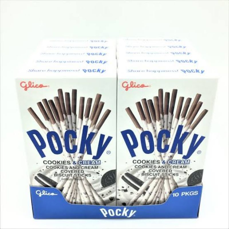 

Pocky cookies and cream