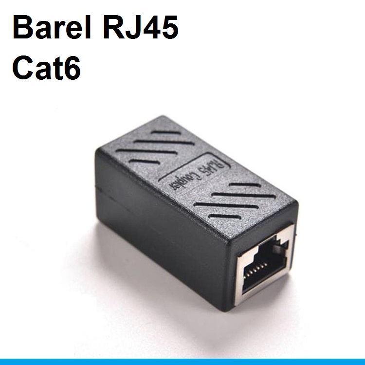 Barel / Konektor Sambungan Lan Rj45 8pin Cat6