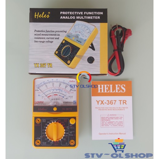 Multitester Analog Heles YX-367 TR