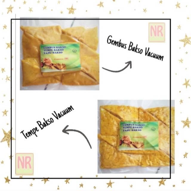 Gembus, tempe, tahu Bakso
