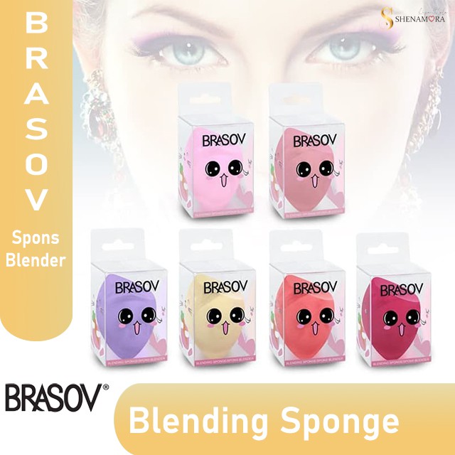 Brasov Spons Egg Cut | Spon Bedak | Sponge Foundation