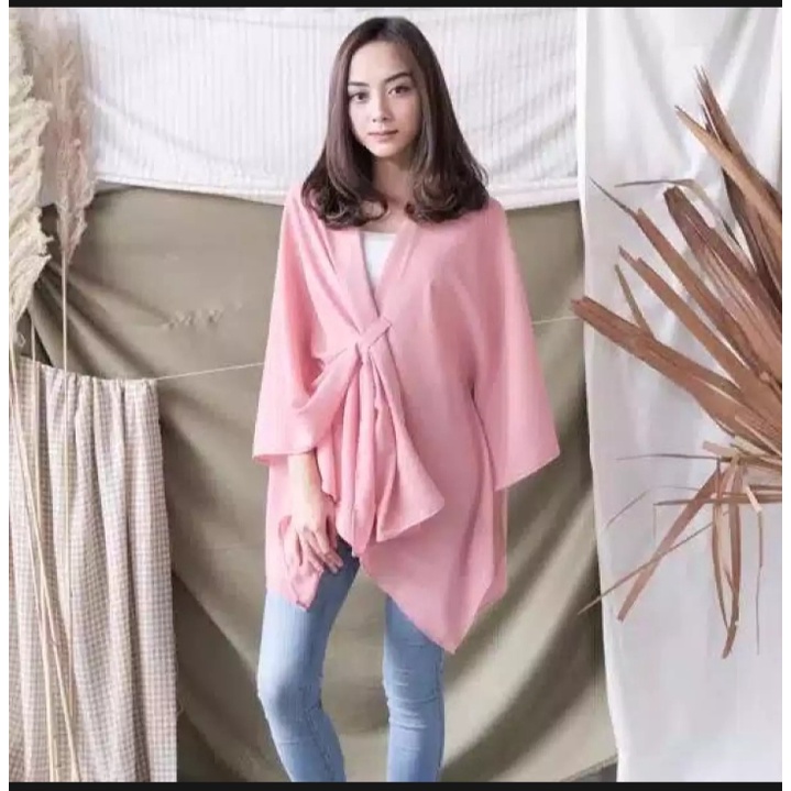 Hagia Clt - Irish Outerwear Kardigan Batwing Terbaru Model Korean Style