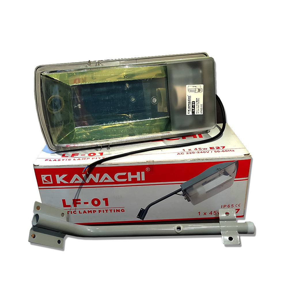Kap Lampu Jalan / Bos Lampu Jalan E.27 KAWACHI Max 45watt