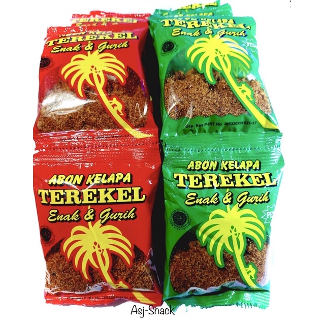 

Abon Kelapa Terekel ( 10pcs x 15g )