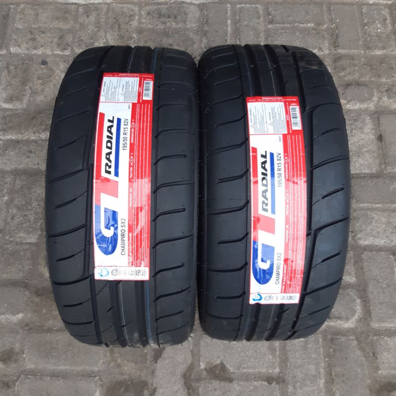 Ban GT Radial SX2 195/50 R15 Semislick (NEW)
