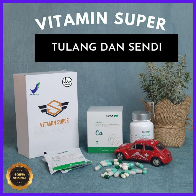 VITAMIN SUPER, SUPLEMEN TULANG DAN SENDI, HERBAL TULANG DAN SENDI, HERBAL ALAMI
