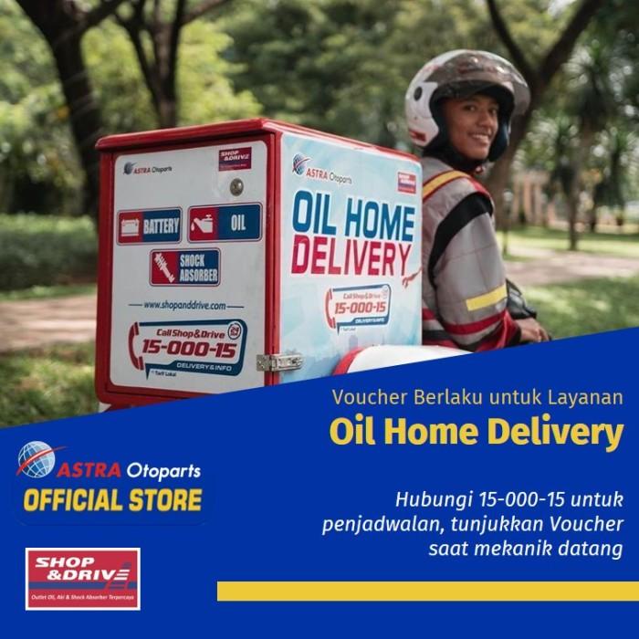 Oli / Oli Mobil Shell Helix 10W-30 (4 Ltr) + Free Ganti Oli Di Tempat/Rumah