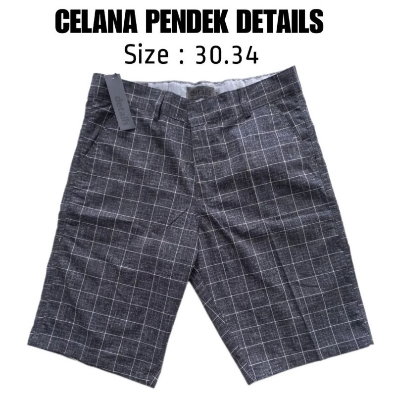 CELANA PENDEK DETAILS COWOK