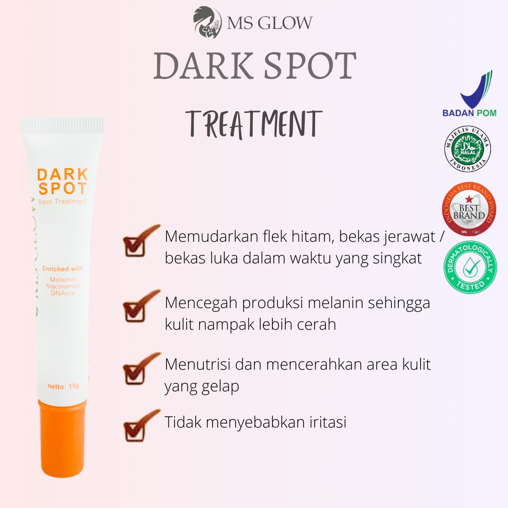 MS GLOW DARK SPOT SERUM / SERUM FLEK