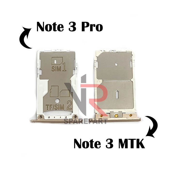 SIMTRAY XIAOMI REDMI NOTE 3 / NOTE 3 PRO / TEMPAT SIM