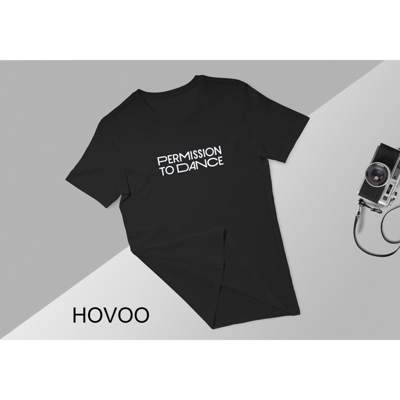 Kaos BTS permission to dance korea murah