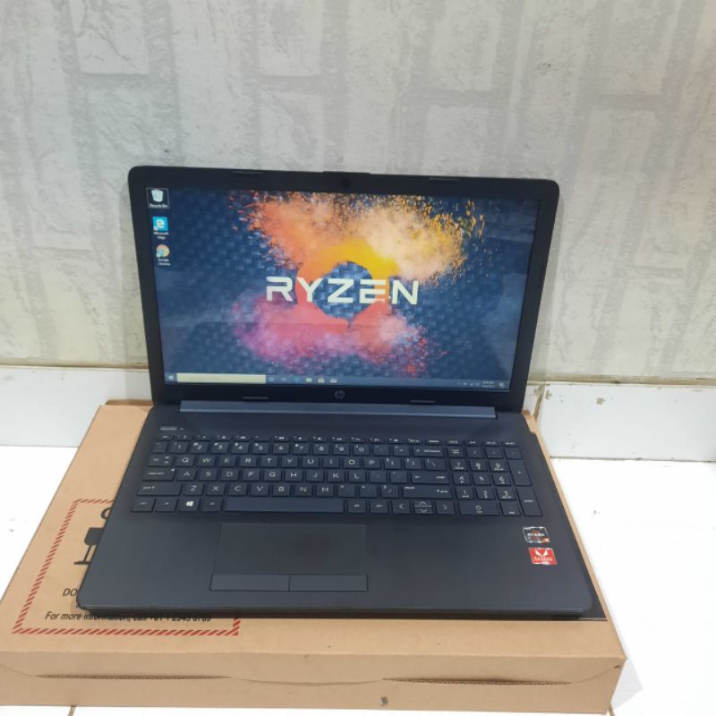 Laptop Hp 15-db0009AU Amd Ryzen 3 - 2200U Ram 4GB HDD 1TB Vga Amd Radeon Vega 3 Layar 15inch Keyboard Numlock