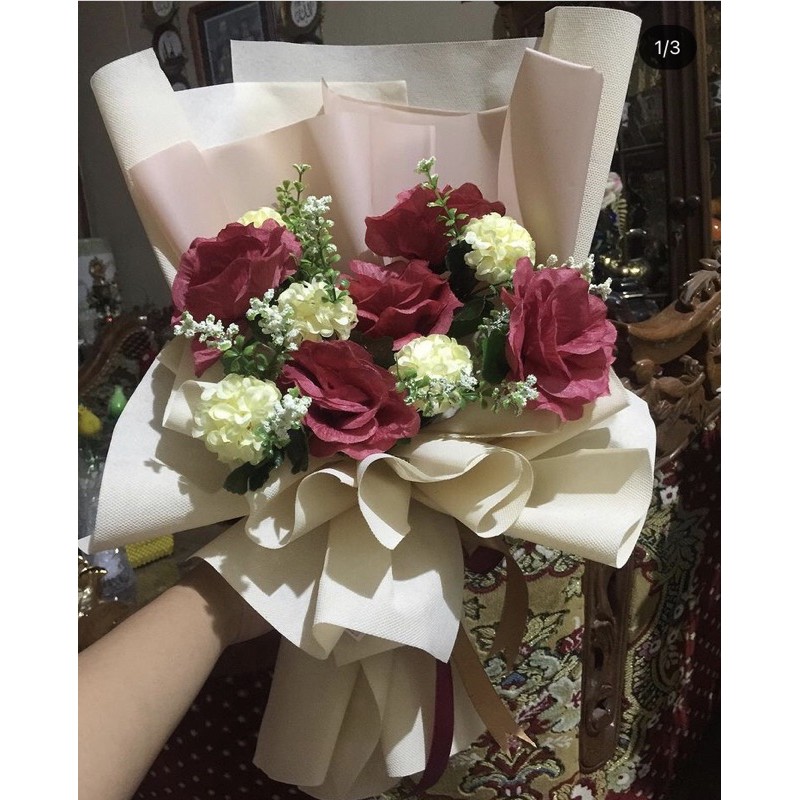 buket bunga artificial 6000/ buket artificial / buket bunga wisuda / buket bunga