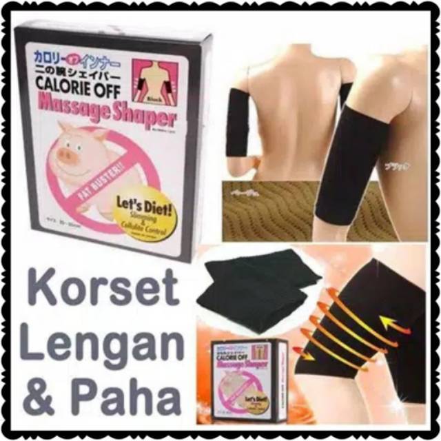Korset Lengan -Alat Pembakar Kalori-Korset Pengecil Lengan
