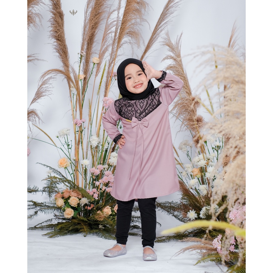 Wimi.id Raline Family Set - Dusty Purple | Family Set