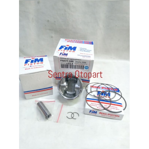 piston seher kit vario 125 oversize 100 FIM
