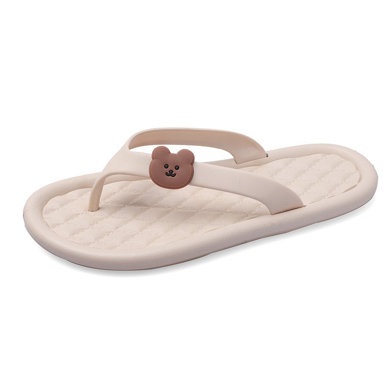 Grosir - S935 Sandal Jepit Model Beruang / Sandal Bear Mini / Sandal Jepit Wanita Bahan Karet Jelly