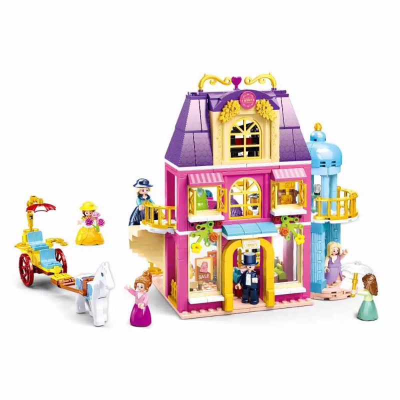 Mainan brick sluban Girls dream Department Store B0876 - Sluban anak perempuan - brick sluban origin