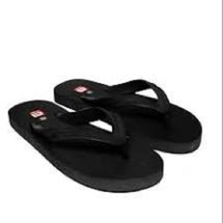 (HARGA GROSIR) Sandal Jepit Pria Dewasa Ando Hawaii Hitam Size 38-42 / Sandal Karet asli / Casual