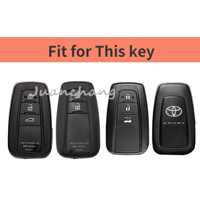 Casing Kunci Remote Mobil Bahan TPU Untuk Toyota Prius Camry Corolla C-HR CHR RAV4 Prado Land Cruiser Avalon