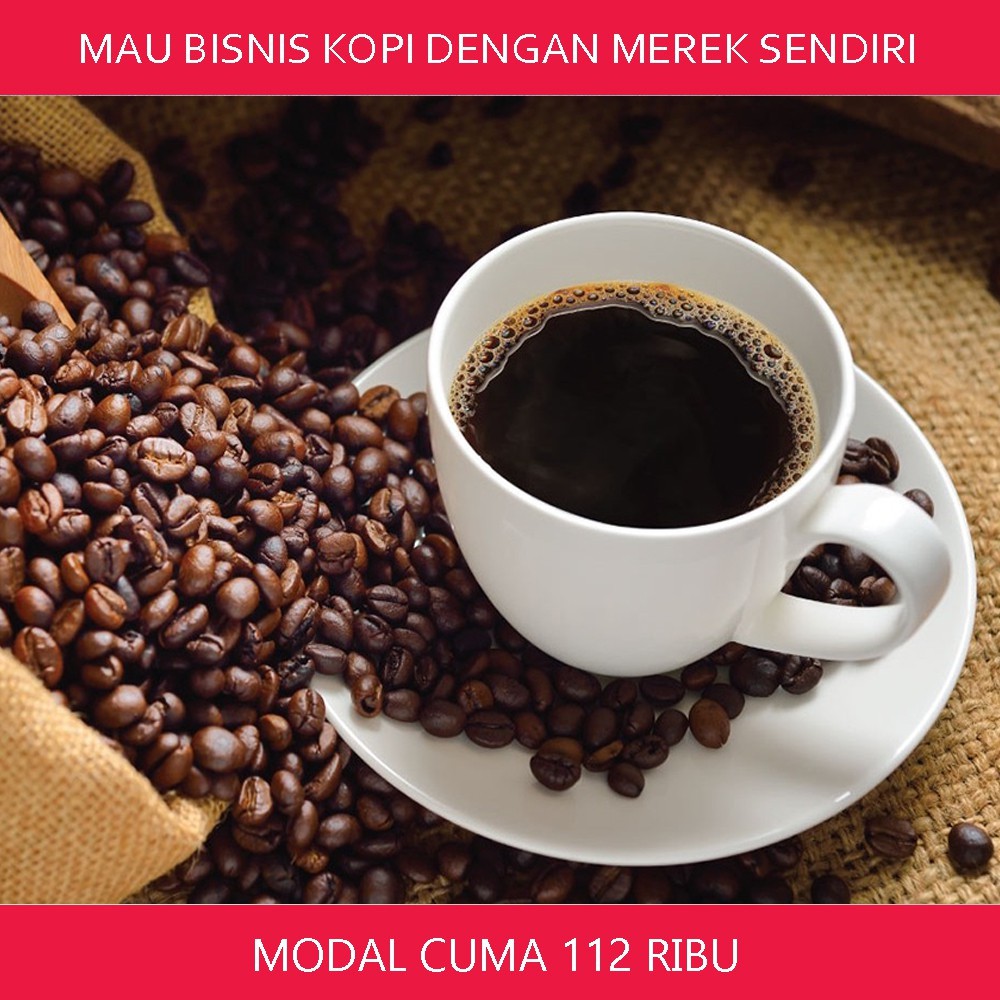 Paket 5 Bungkus Kopi Robusta Lampung Label Merk Custom Shopee Indonesia