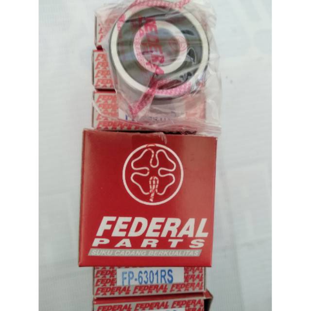 Laher / bearing roda 6301 rs asli merk federal by pt.astra otoparts