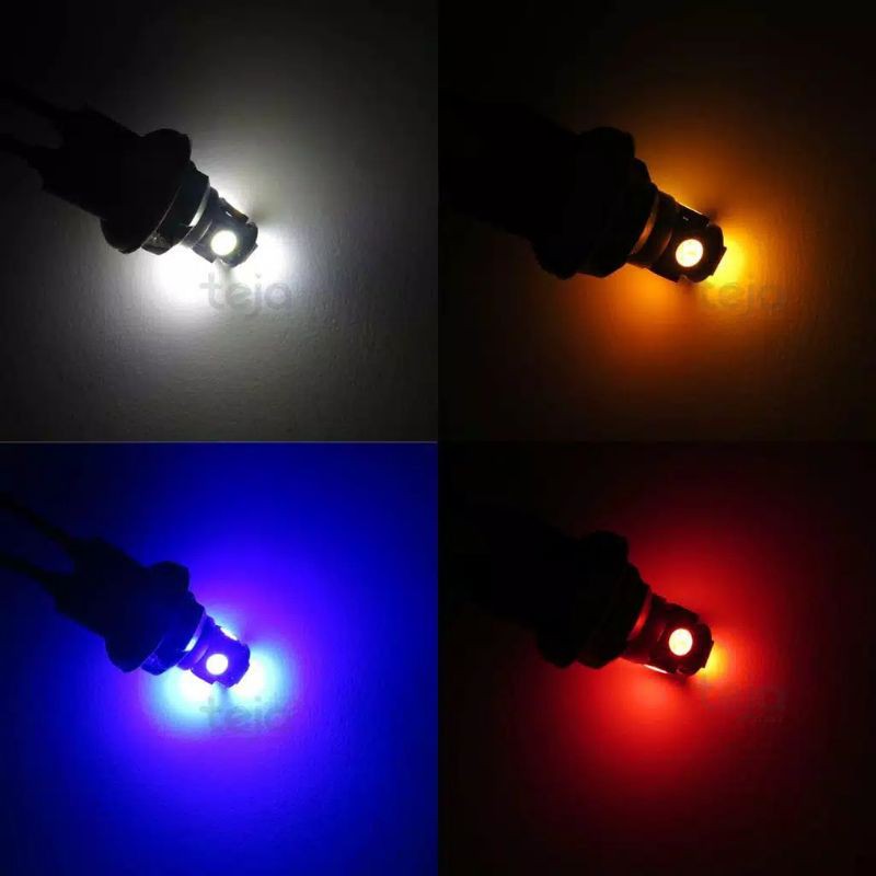 Lampu LED sen Jagung T10 Senja kota sein 5mata 5 titik mata Mobil Motor-2
