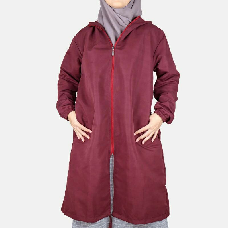 jaket apd kasual wanita anti corona