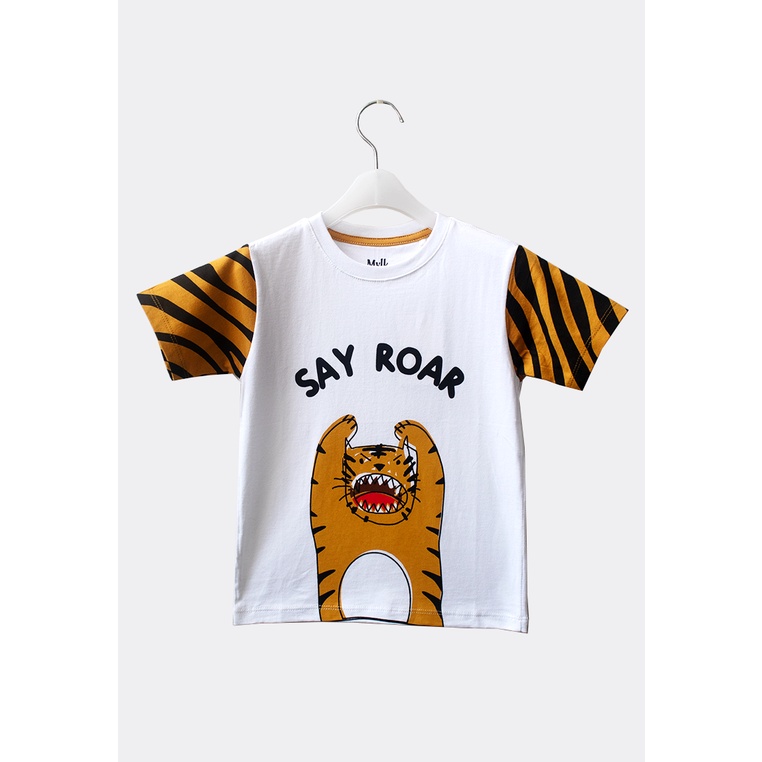 MYLK By Rafathar Tshirt Tangan Pendek Print Tiger
