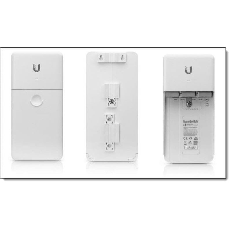 Ubiquiti nano switch outdoor 4port poe passthrough switch N-SW