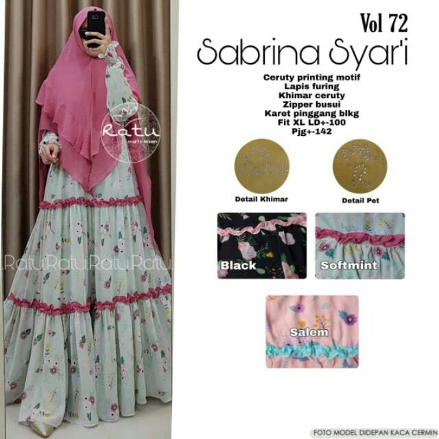 Sabrina syari vol 72 by ratu