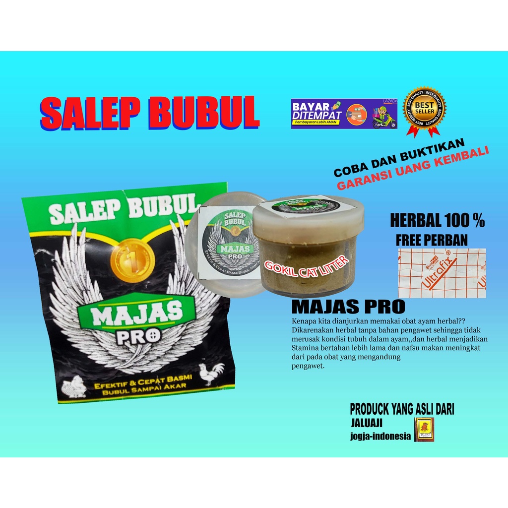 MAJAS PRO OBAT SALEP BUBUL AYAM JALU AJI Ampuh