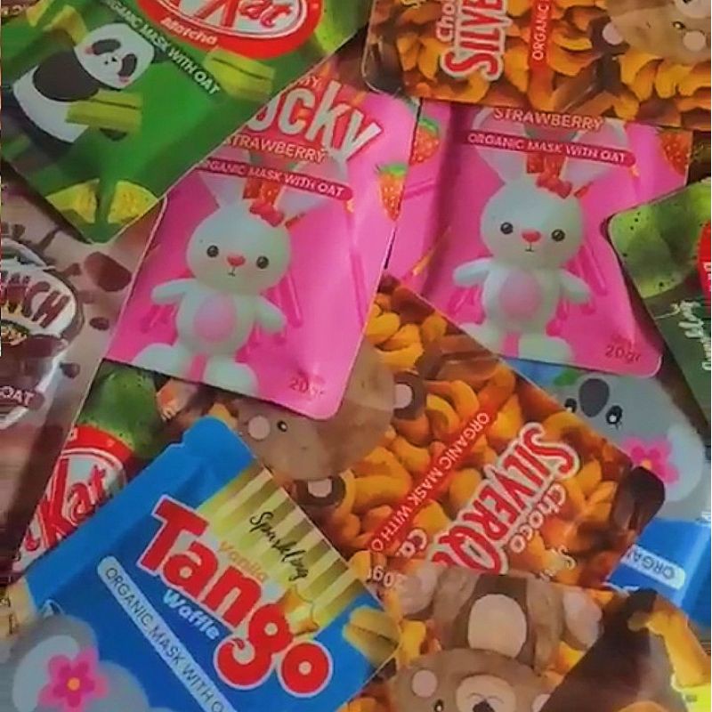 Masker Snack Organik by Sparkling